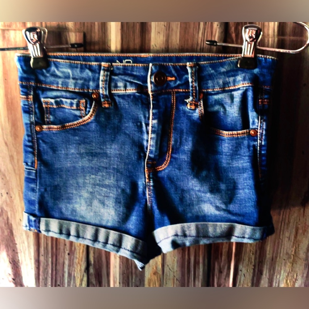 Junior’s High Waisted Denim Shorts